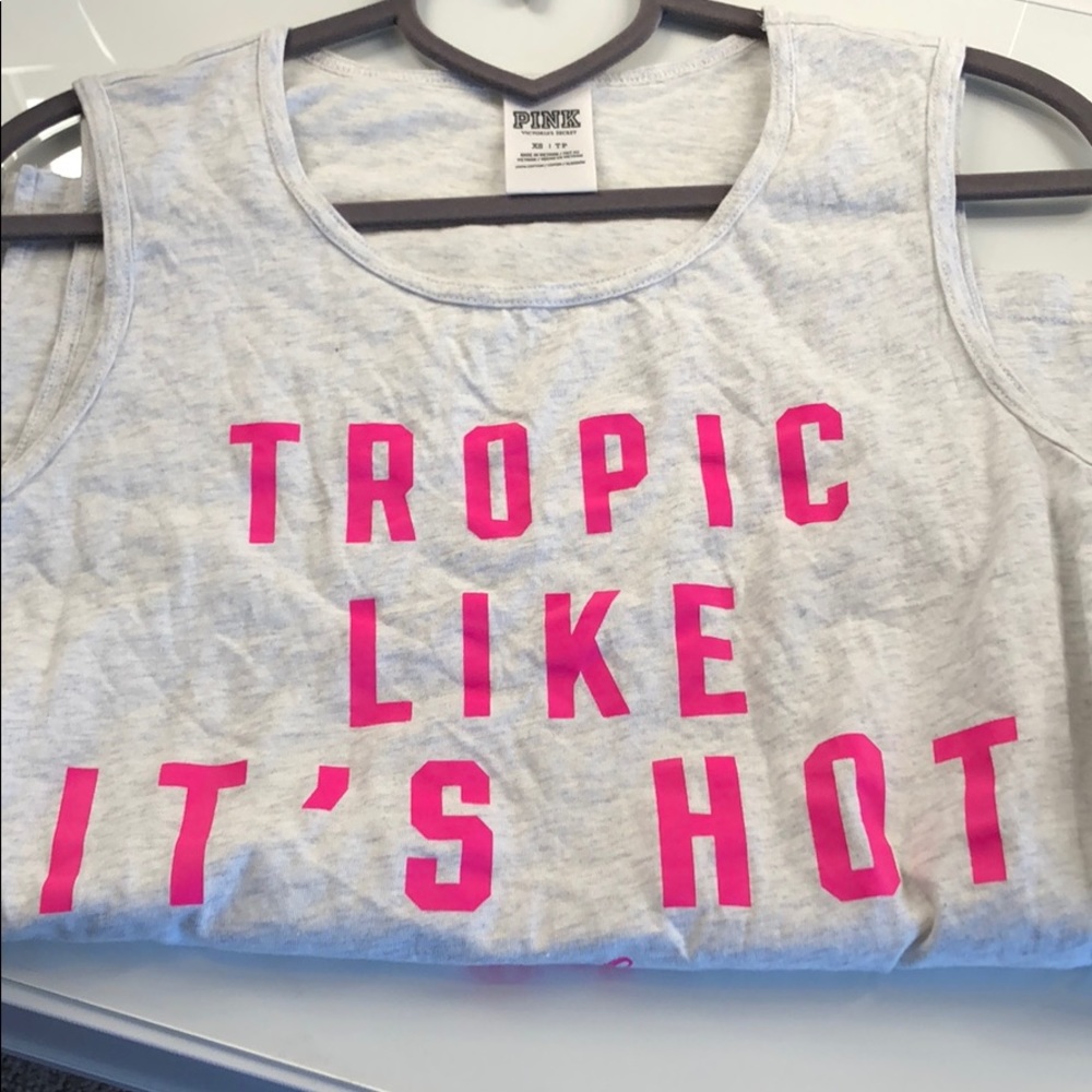 Victoria’s Secret pink tank top